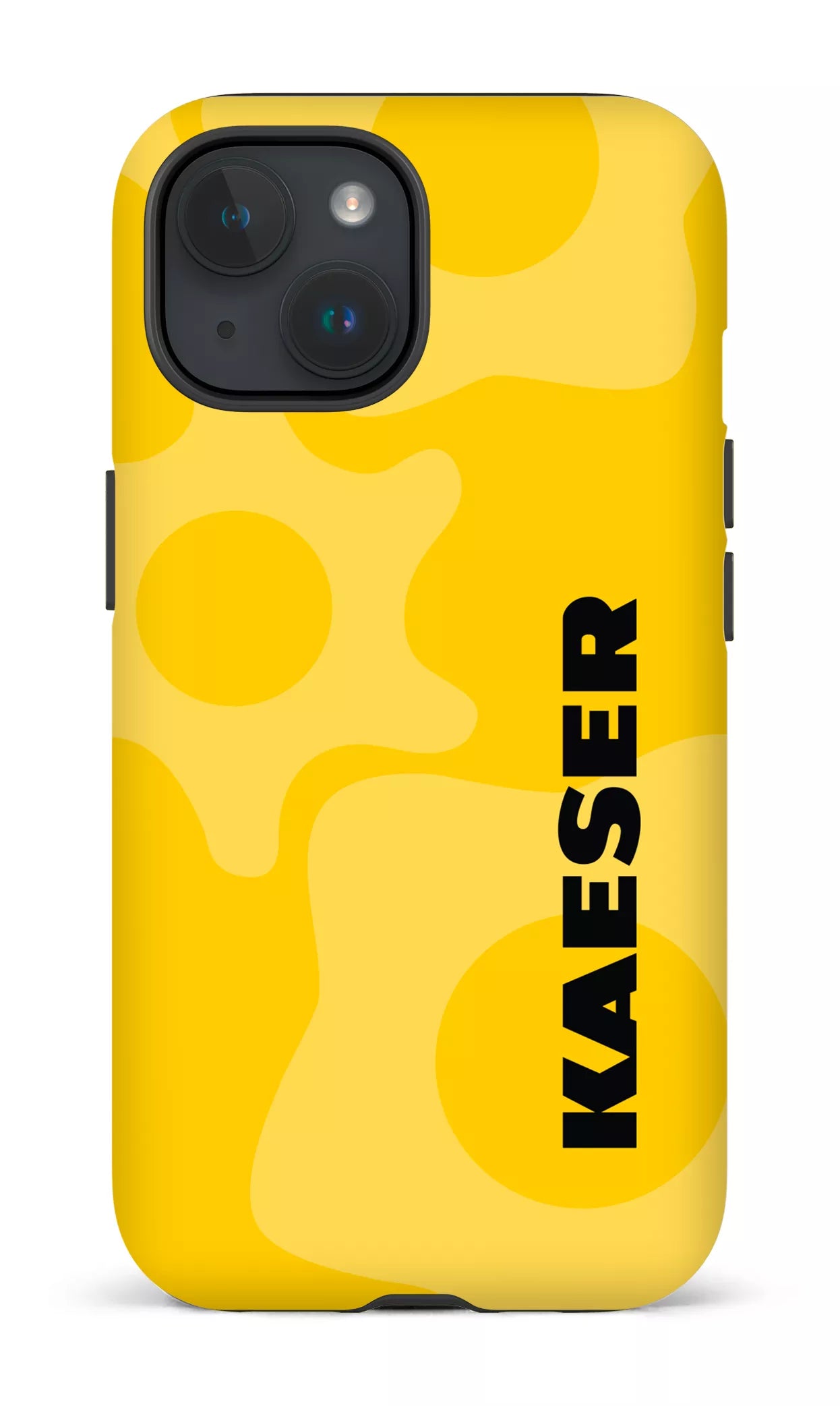 iPhone 15 Tough (Matte) Kaeser Gear Jaune -