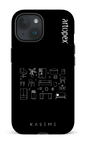 iPhone 15 Tough (Matte) L'essentiel noir par Artopex -
