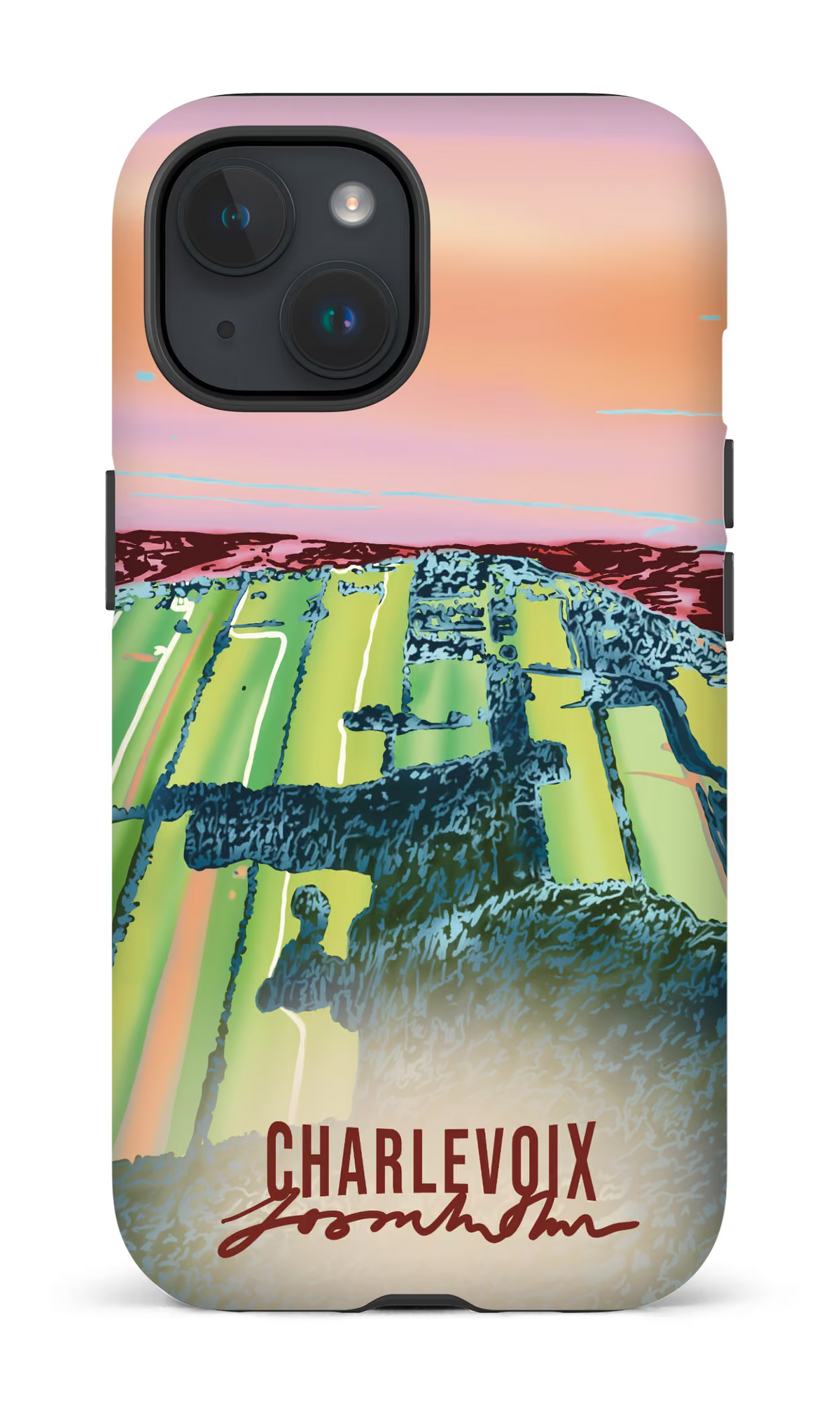 iPhone 15 Tough (Matte) Le temps des courges -