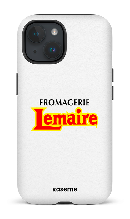 iPhone 15 Tough (Matte) Lemaire Blanc -