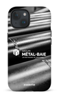 iPhone 15 Tough (Matte) Les tuyaux par Métal-Baie -