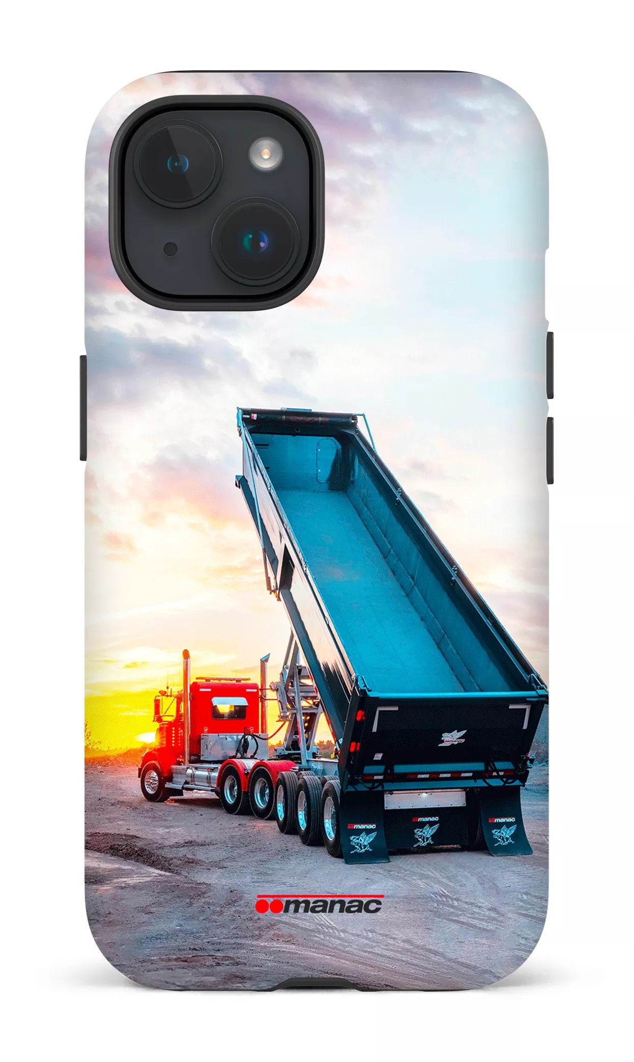 iPhone 15 Tough (Matte) Maxwing Steel End Dump -
