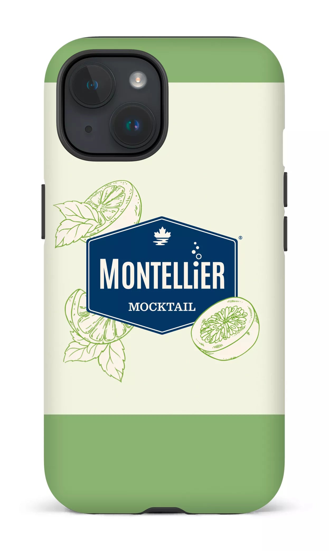 iPhone 15 Tough (Matte) Montellier Mocktail Mojito -