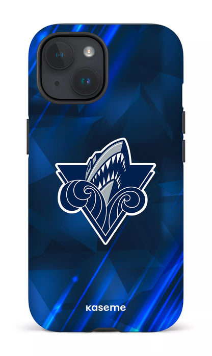 iPhone 15 Tough (Matte) Océanic Électrique -