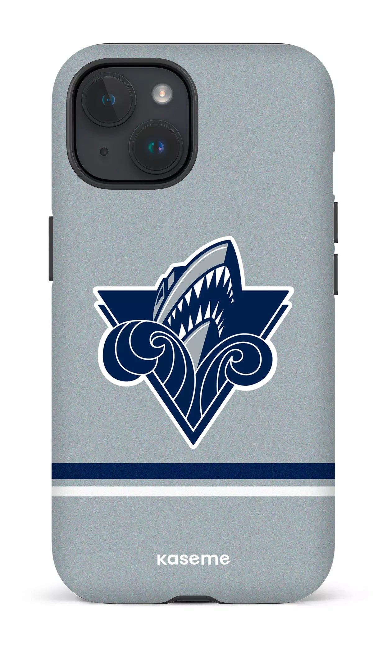 iPhone 15 Tough (Matte) Océanic Gris -