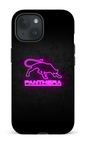 iPhone 15 Tough (Matte) Panthera Logo Neon -