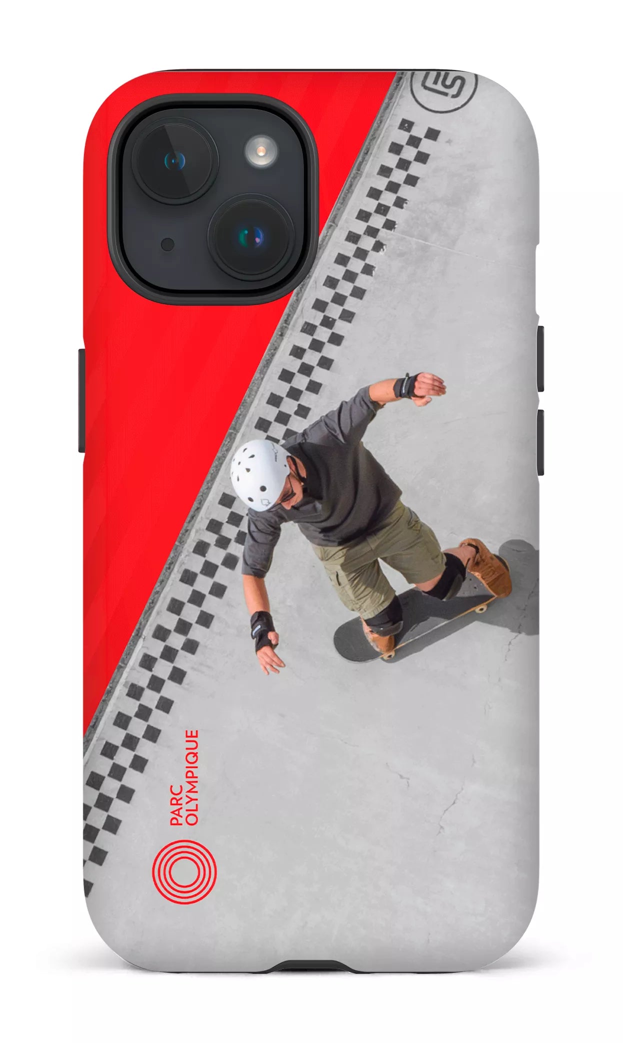 iPhone 15 Tough (Matte) Parc Olympique - Lieu Planchodrome -