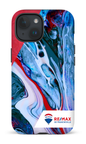 iPhone 15 Tough (Matte) Peinture marbrée claire de Francheville -