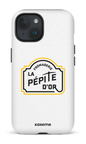 iPhone 15 Tough (Matte) Pépite Blanc -