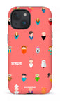 iPhone 15 Tough (Matte) Personnages Saumon -