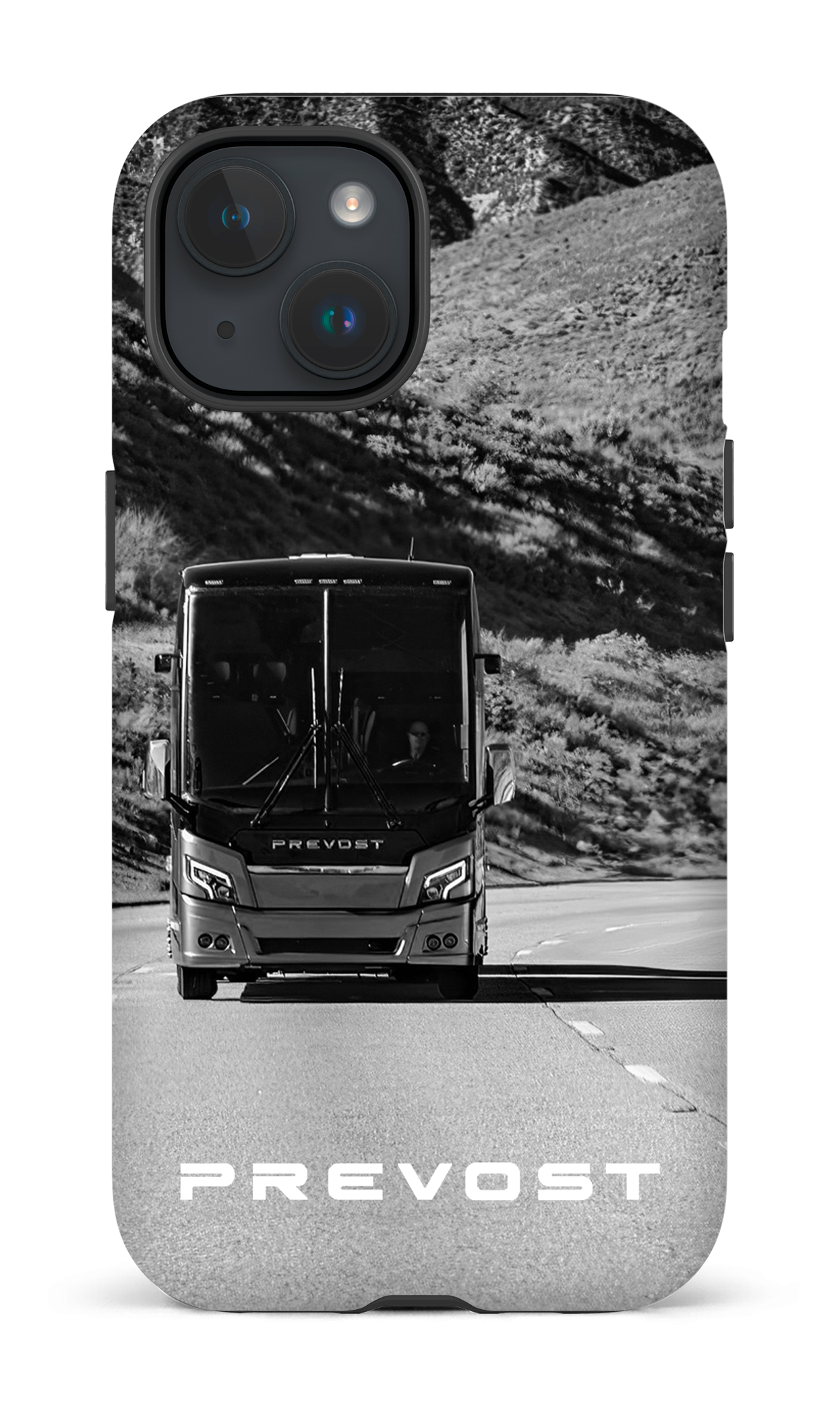 iPhone 15 Tough (Matte) Prevost N&B -