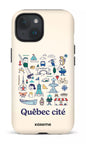 iPhone 15 Tough (Matte) Québec illustré -