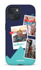 iPhone 15 Tough (Matte) Québec sur le vif -