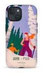 iPhone 15 Tough (Matte) Randonnée hivernale par TCA -