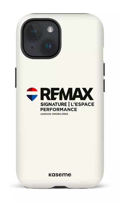 iPhone 15 Tough (Matte) Remax Agences Crème -