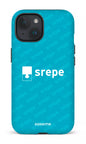 iPhone 15 Tough (Matte) SREPE Pattern Turquoise -