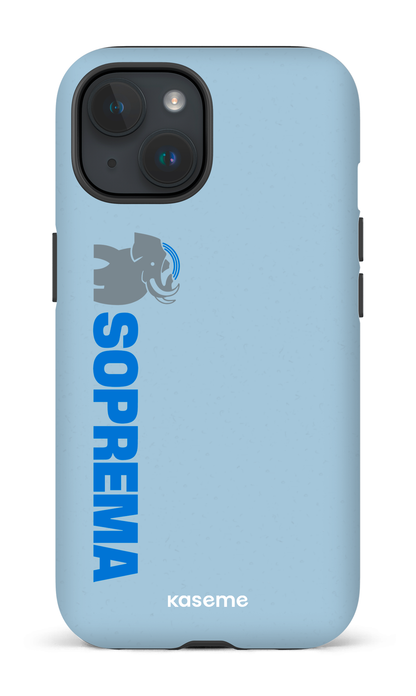 iPhone 15 Tough (Matte) Soprema Bleu -