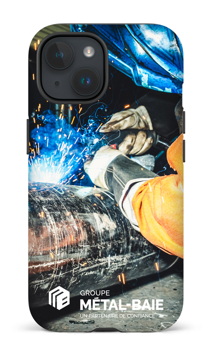 iPhone 15 Tough (Matte) Soudure par Métal-Baie -