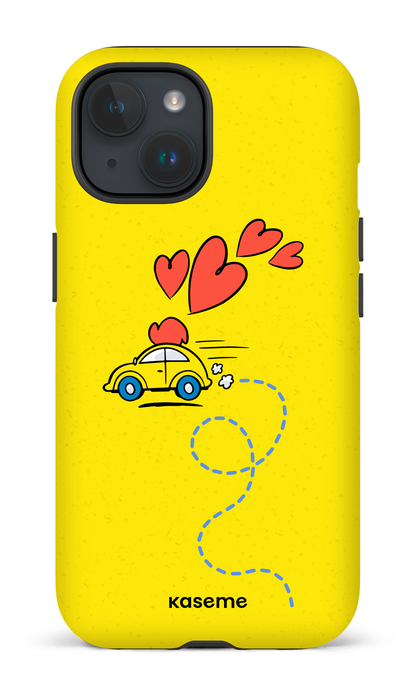 iPhone 15 Tough (Matte) St-Hubert Jaune -