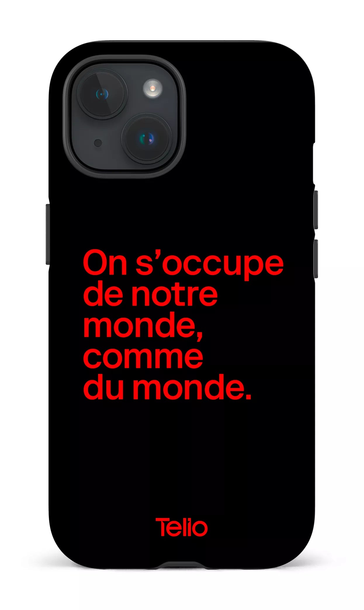iPhone 15 Tough (Matte) Telio Noir -