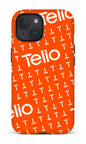 iPhone 15 Tough (Matte) Telio Orange -