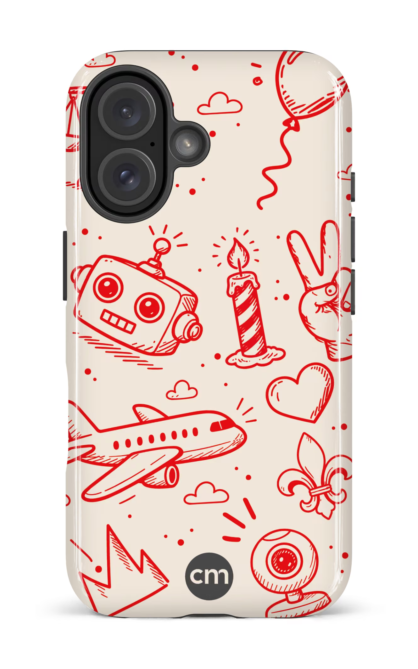 iPhone 16 Impact Case 20 ans Crakmedia -