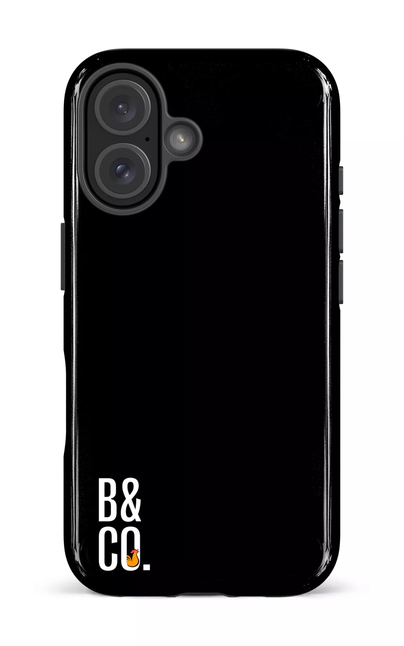 iPhone 16 Impact Case B&Co Noir -