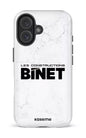 iPhone 16 Impact Case Constructions Binet Marbre -