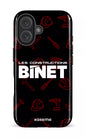iPhone 16 Impact Case Constructions Binet Noir -