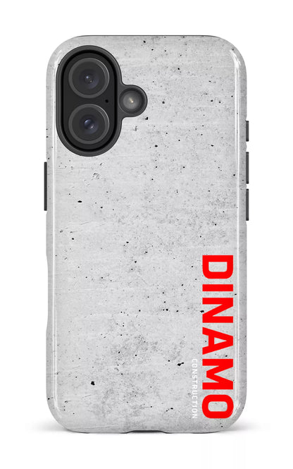 iPhone 16 Impact Case Dinamo Gris x Logo Rouge -
