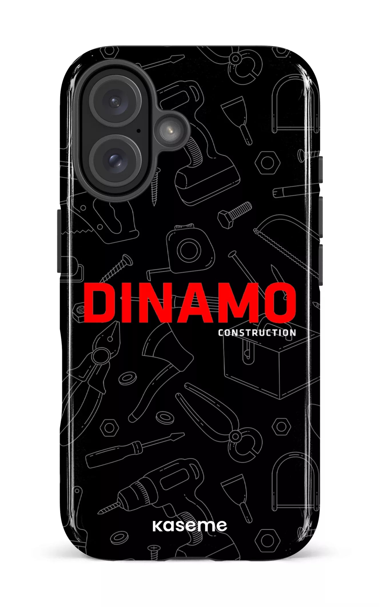 iPhone 16 Impact Case Dinamo Noir -