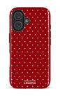 iPhone 16 Impact Case Ditsy Rouge x Mallette -
