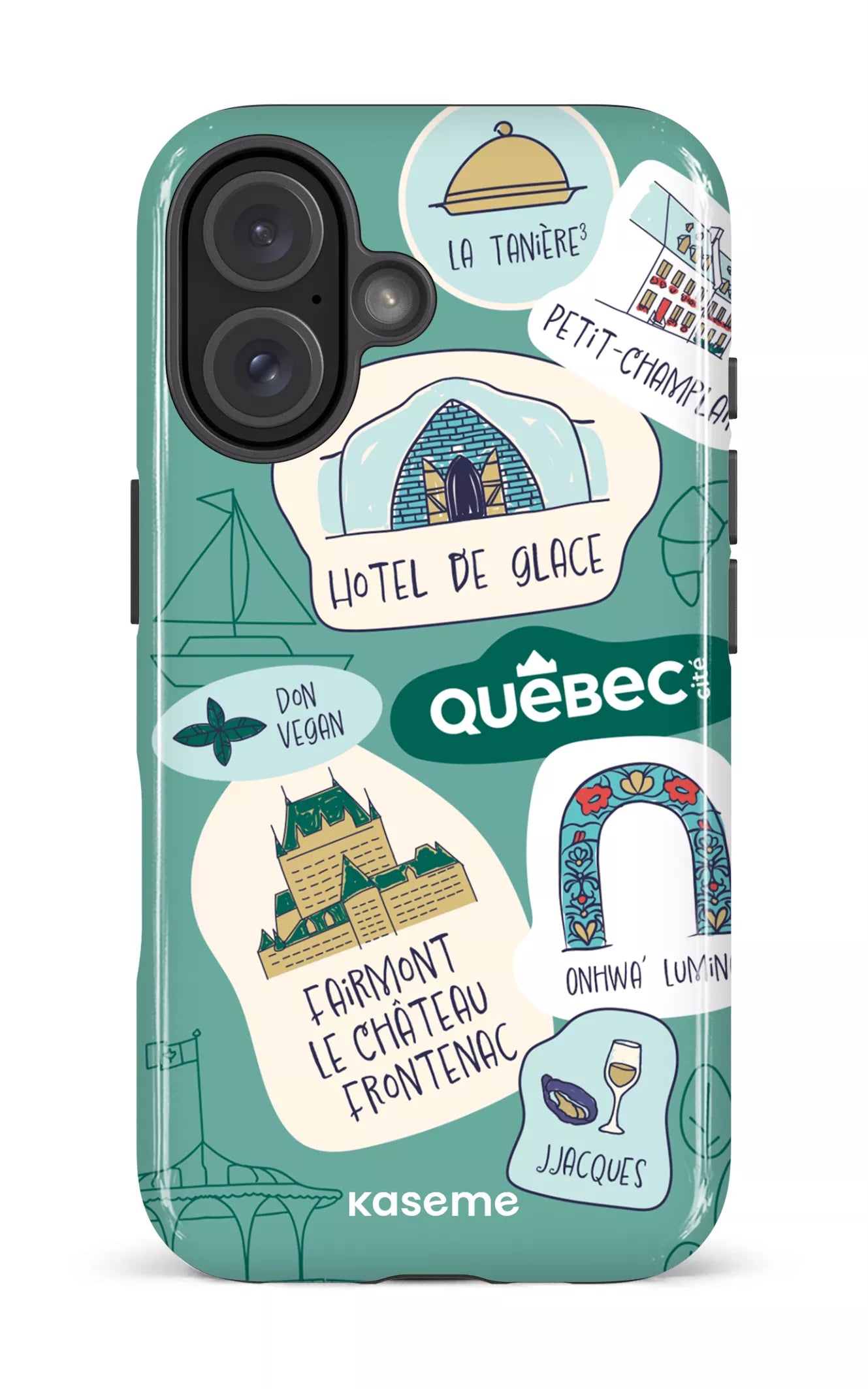 iPhone 16 Impact Case Explorez Québec -