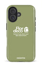 iPhone 16 Impact Case Flordeco logo Sauge -