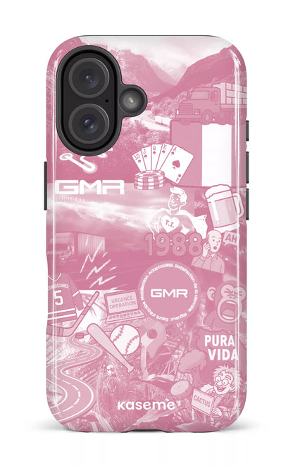 iPhone 16 Impact Case GMR Collage Rose -