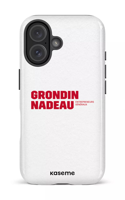 iPhone 16 Impact Case GN Blanc -