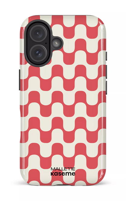 iPhone 16 Impact Case Hippy Rouge x Mallette -