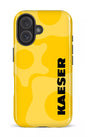 iPhone 16 Impact Case Kaeser Gear Jaune -