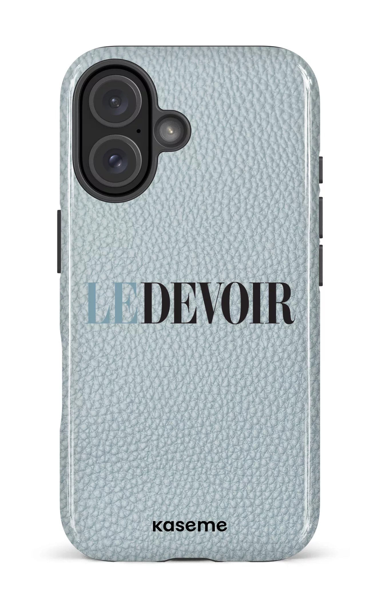 iPhone 16 Impact Case Le Devoir Gris -