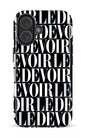 iPhone 16 Impact Case Le Devoir — Gros logos -