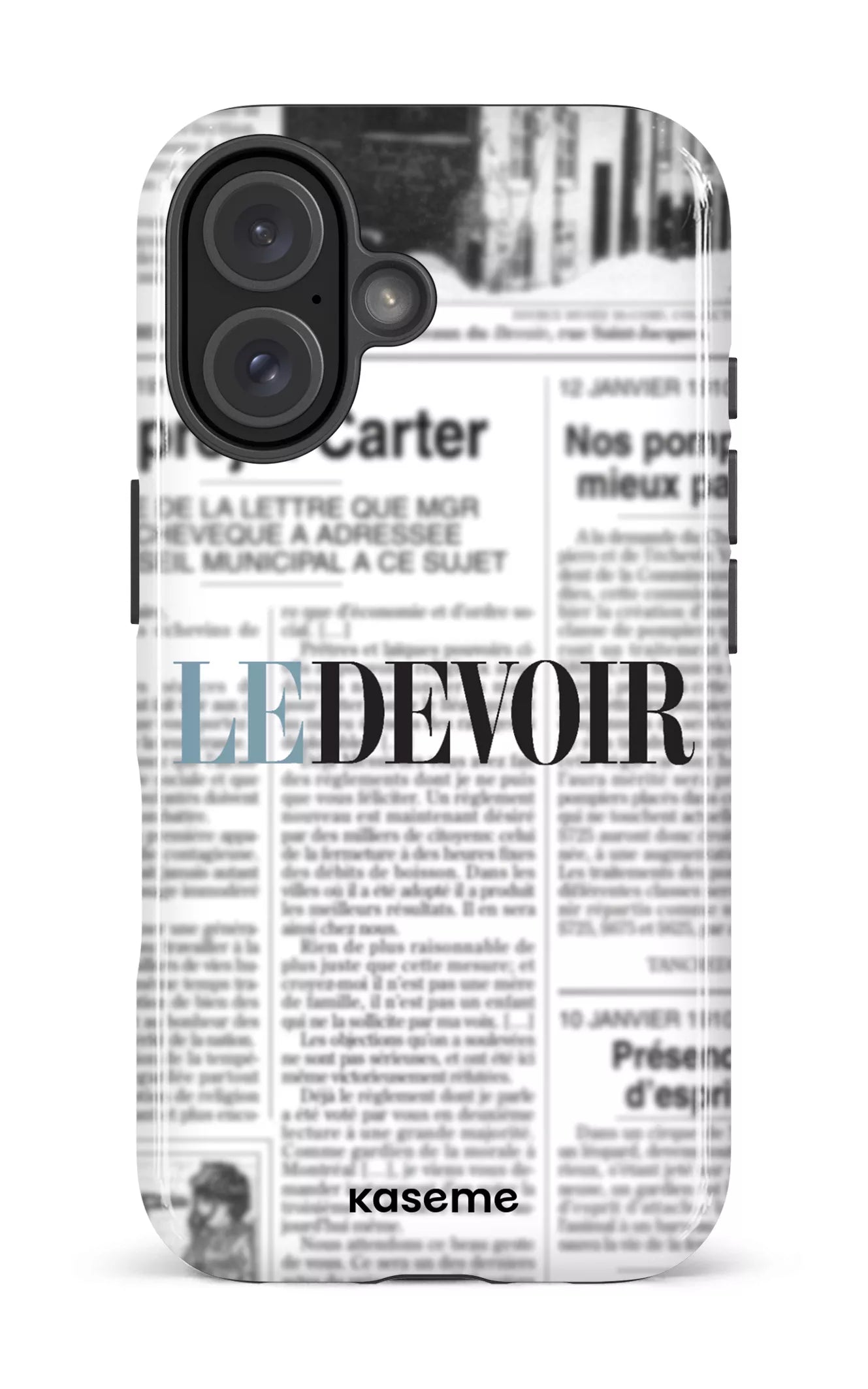 iPhone 16 Impact Case Le Devoir Journal -