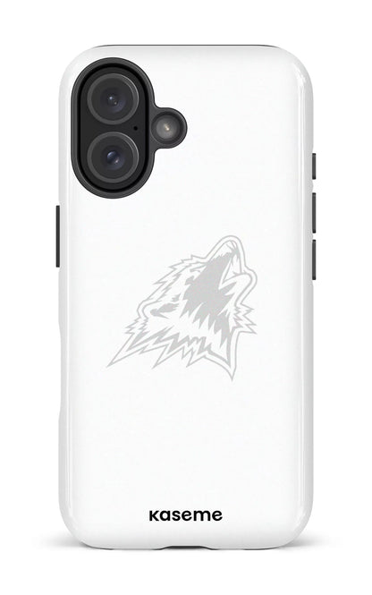 iPhone 16 Impact Case Les Huskies Blanc -