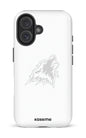 iPhone 16 Impact Case Les Huskies Blanc -
