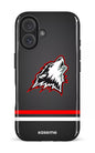 iPhone 16 Impact Case Les Huskies Gris -