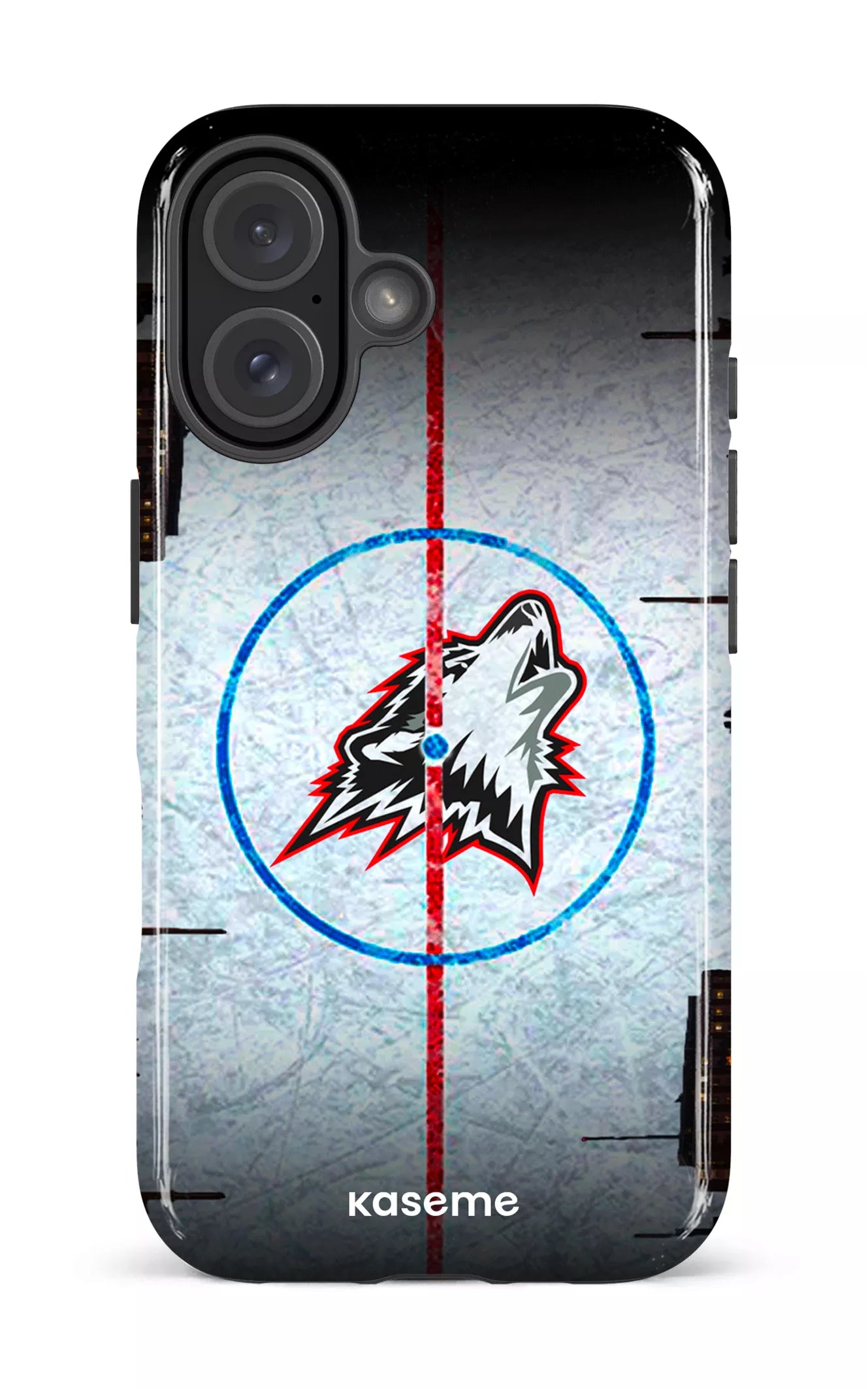 iPhone 16 Impact Case Les Huskies Patinoire -