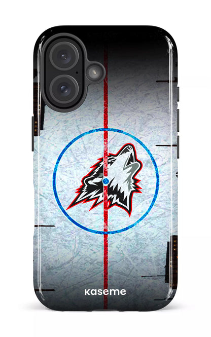 iPhone 16 Impact Case Les Huskies Patinoire -
