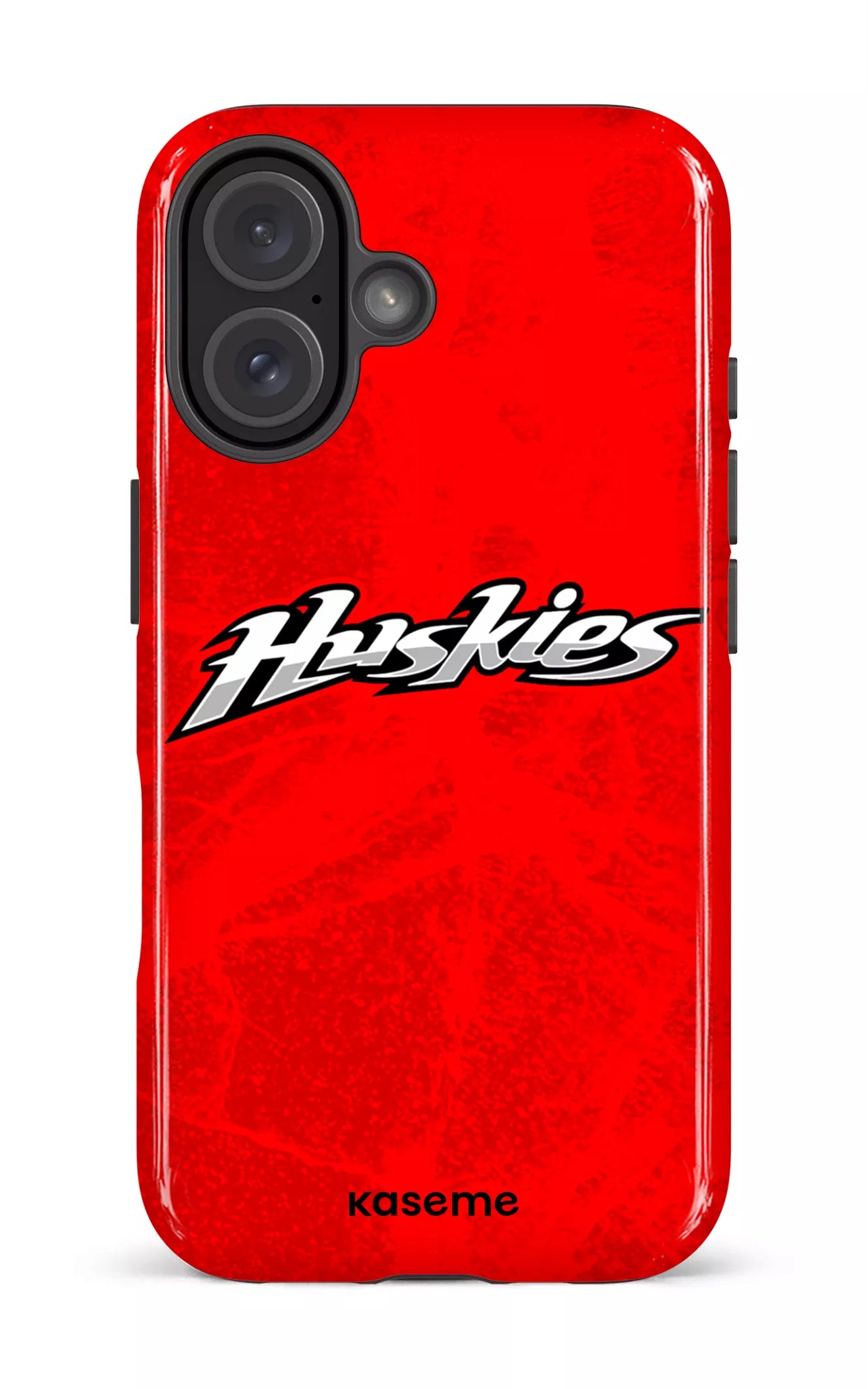 iPhone 16 Impact Case Les Huskies Rouge -