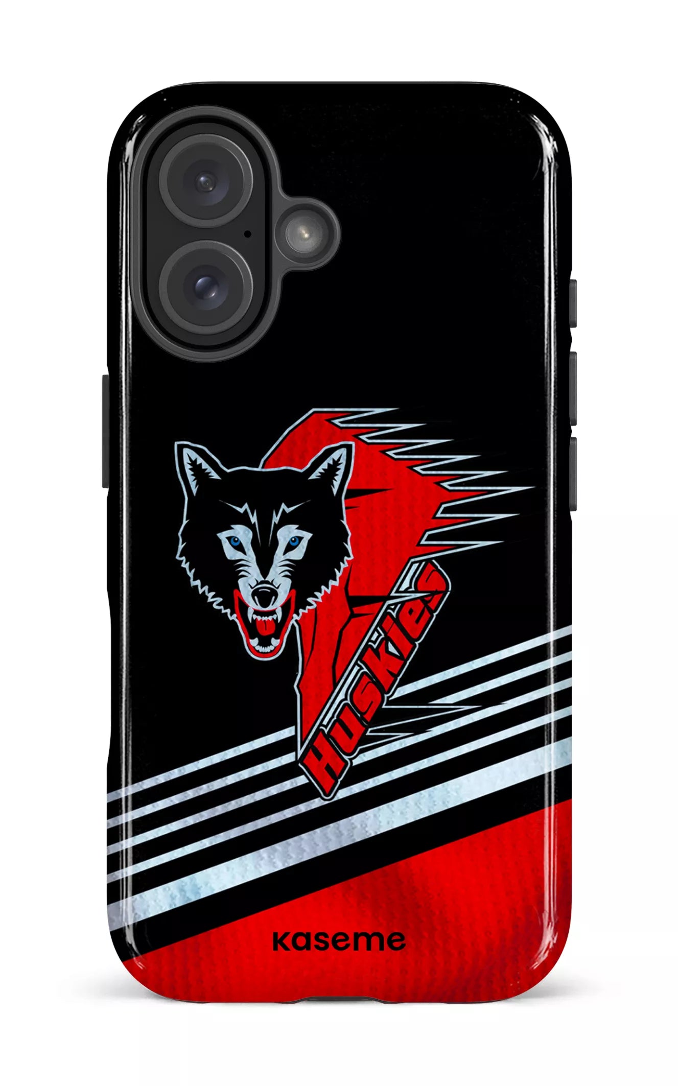 iPhone 16 Impact Case Les Huskies Vintage -