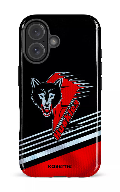 iPhone 16 Impact Case Les Huskies Vintage -