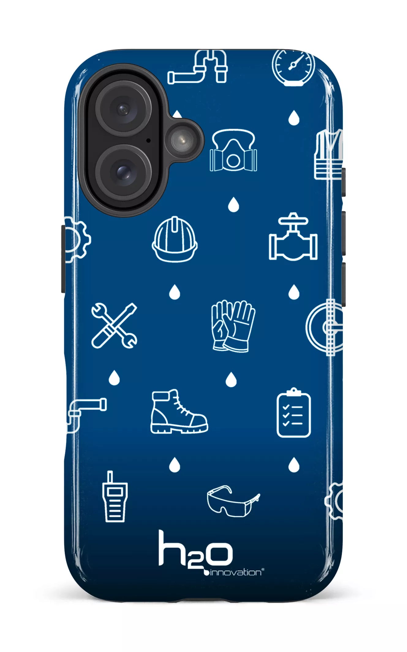 iPhone 16 Impact Case O&M by H2O -